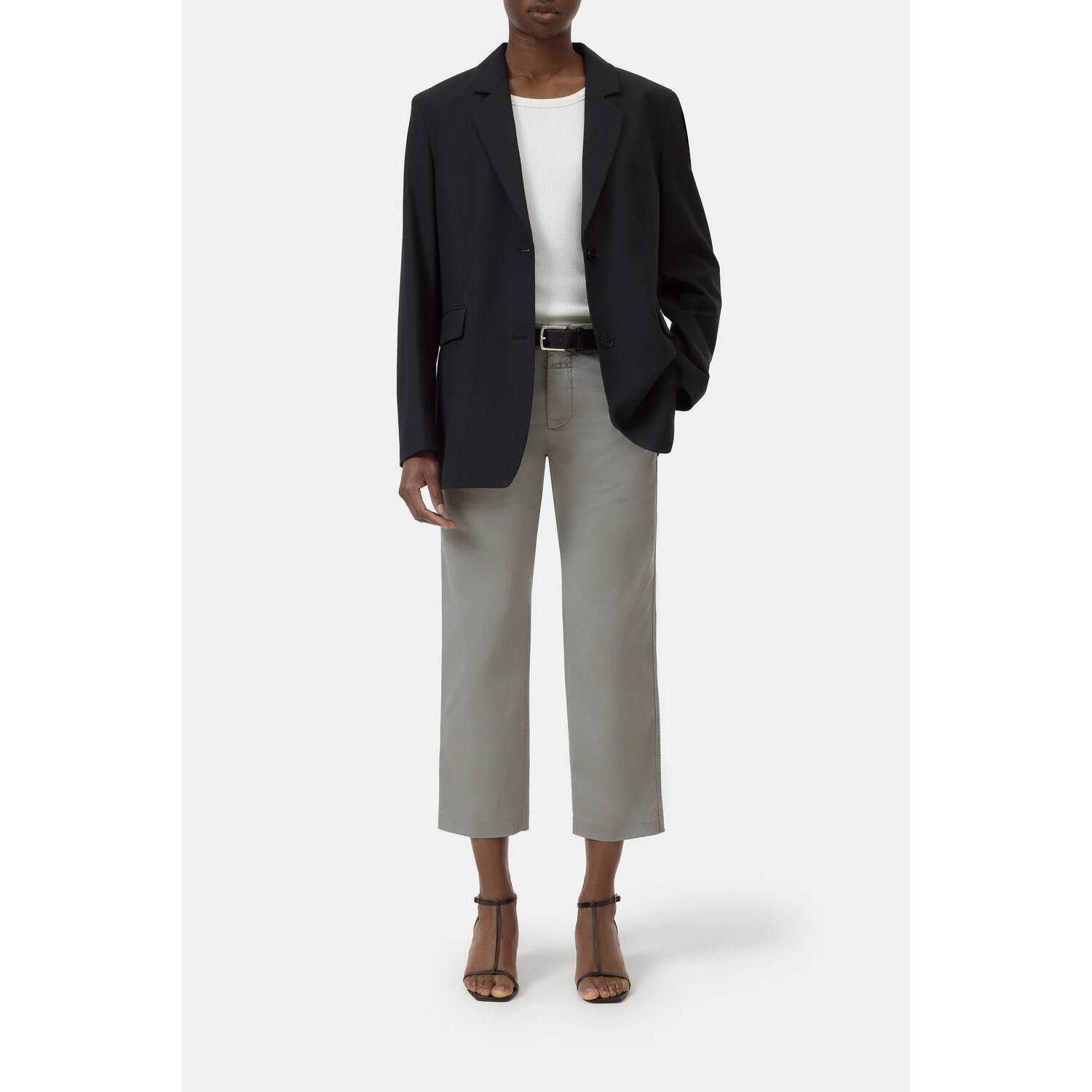 New Closed Serandon Pants In Rock Grey